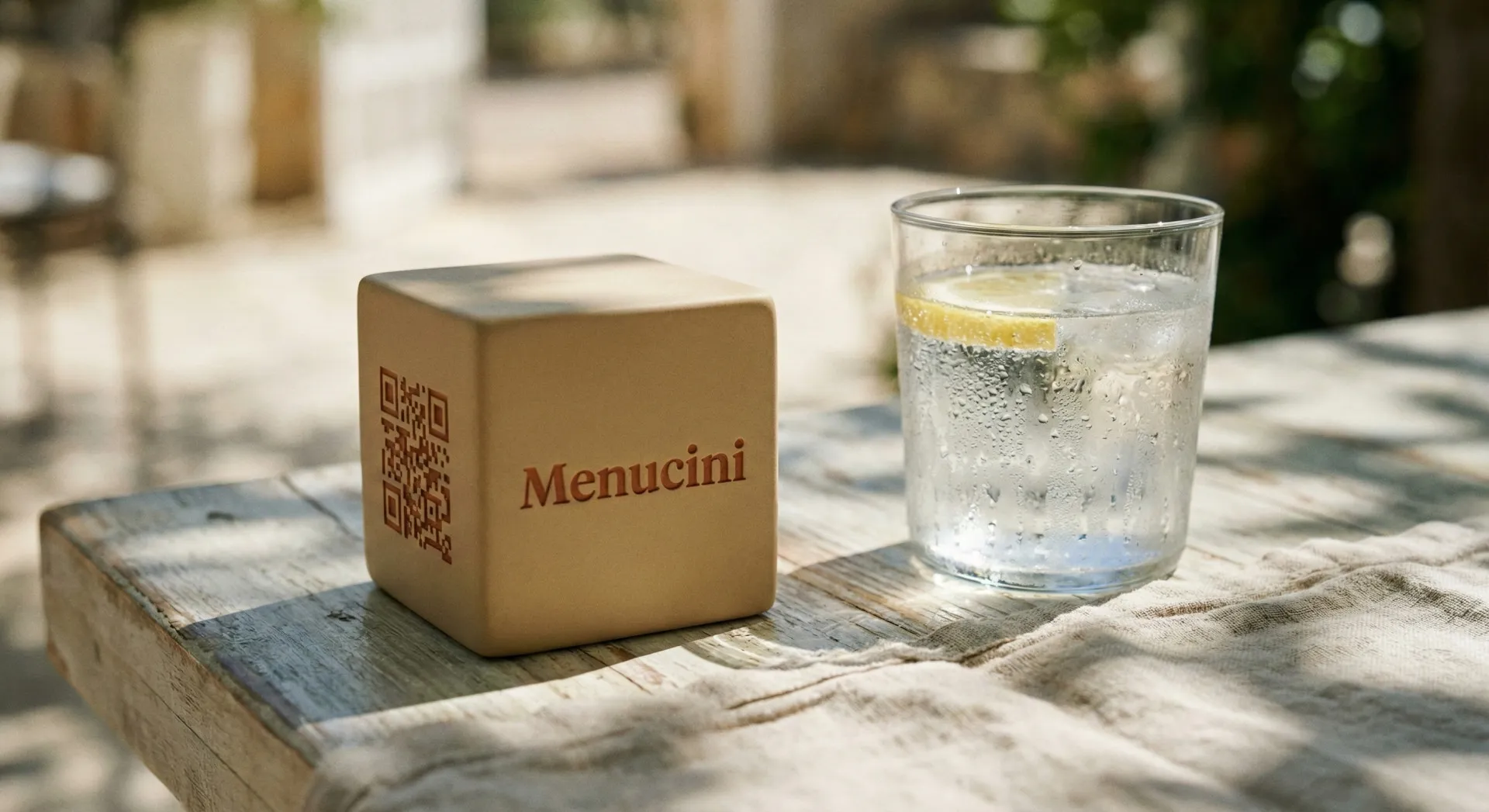 Menu digitale con QR code in ristorante italiano — come funziona dalla scansione all'ordine