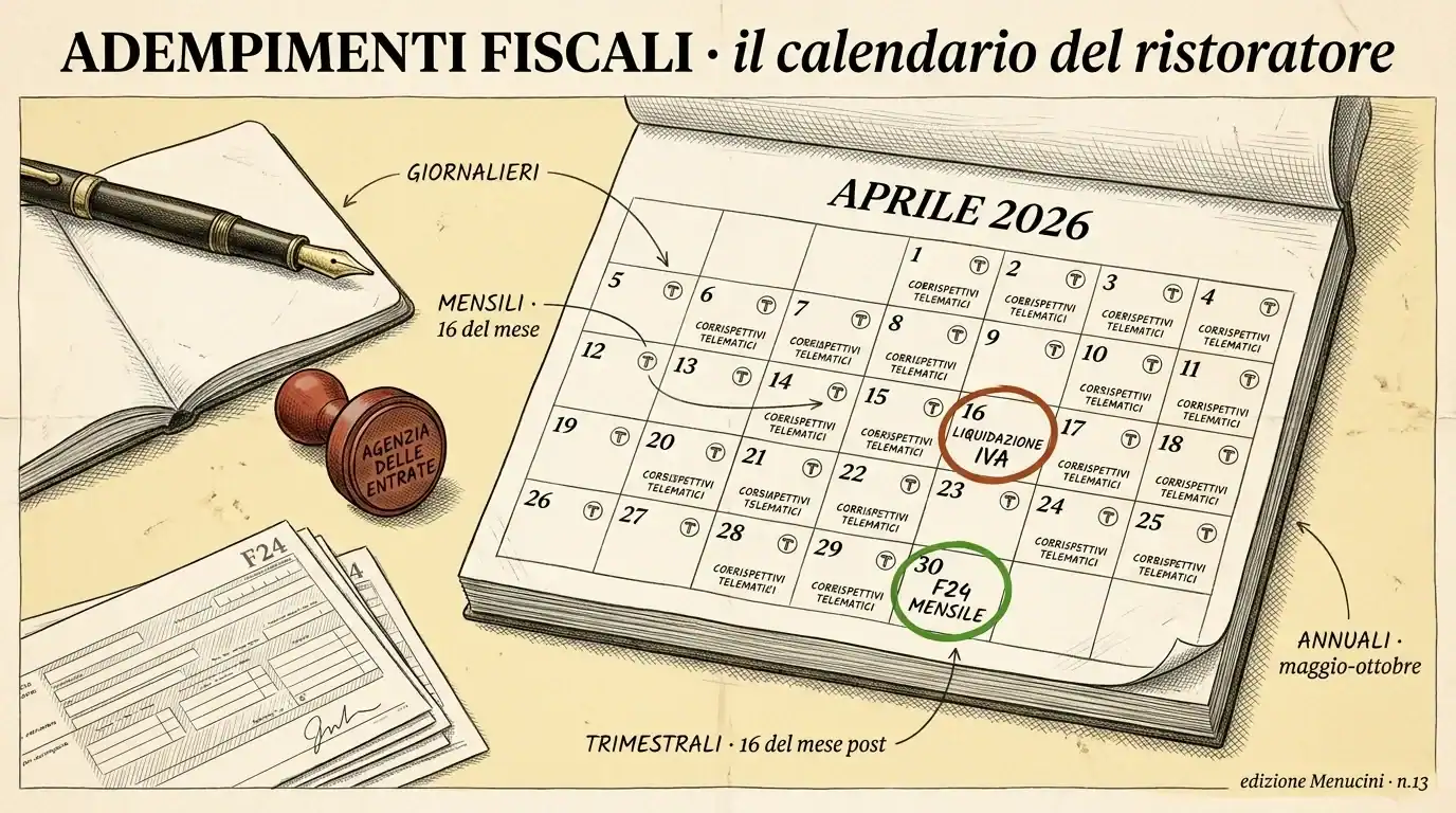 Menù digitale smart con design elegante e funzionale.